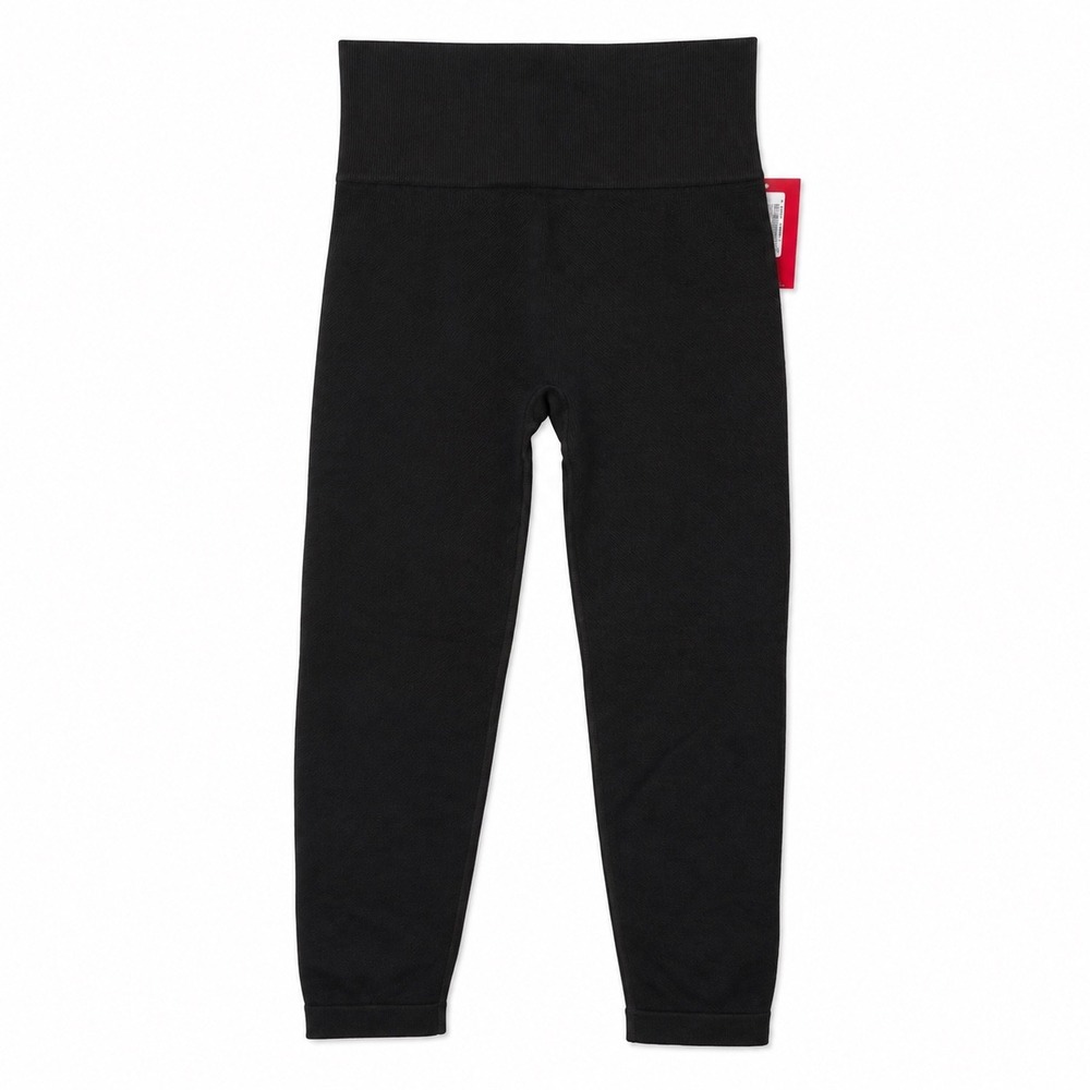 SPANX Seamless Leggings Black Medium NWT High Rise Cropped